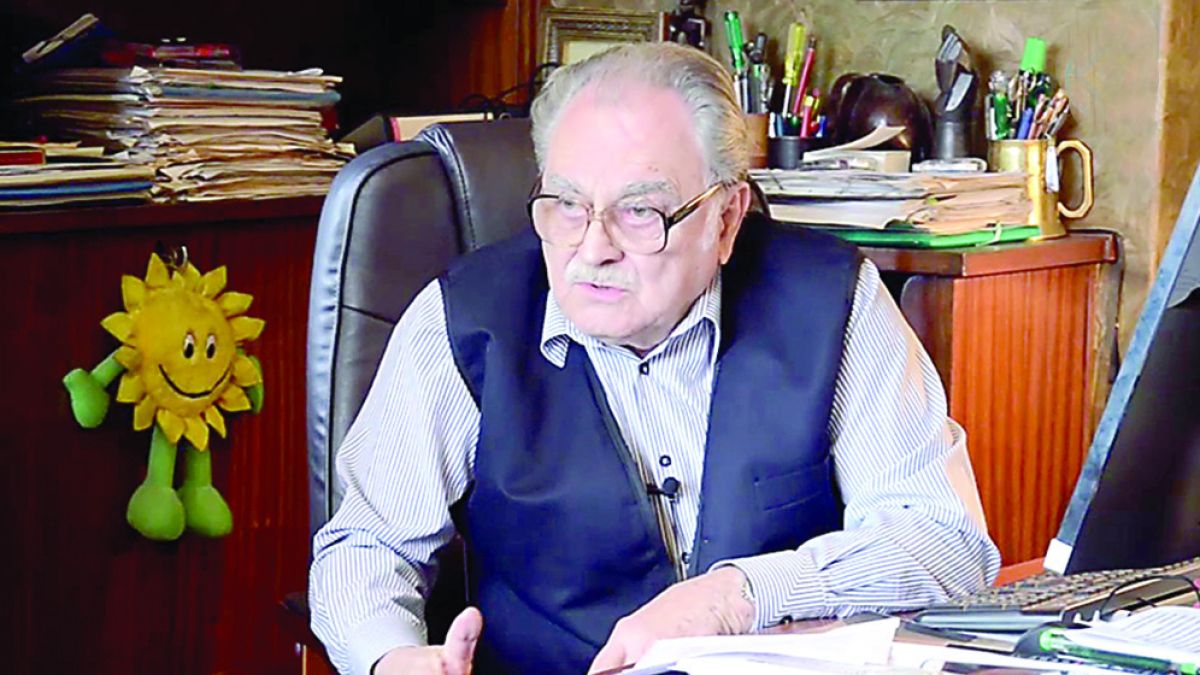 Проф. Димитър Чавдаров приживе: Преодоляването на старостта не е да живееш един век