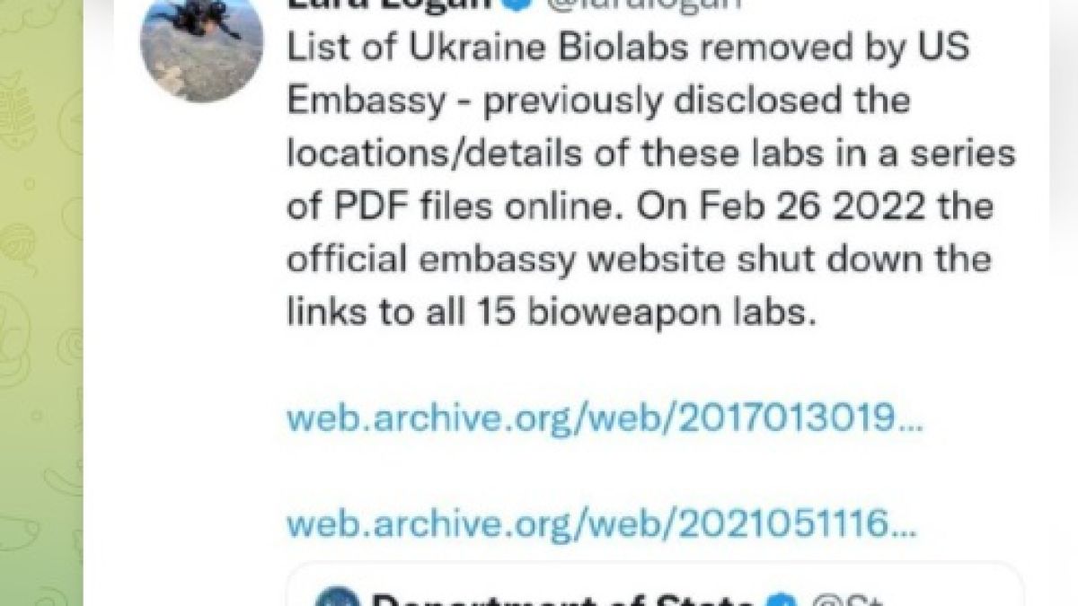 US генерал: САЩ замитат следите от биолабораториите си в Украйна!