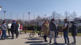 "Студентски град" излeзе на протест срещу мръсотията в София