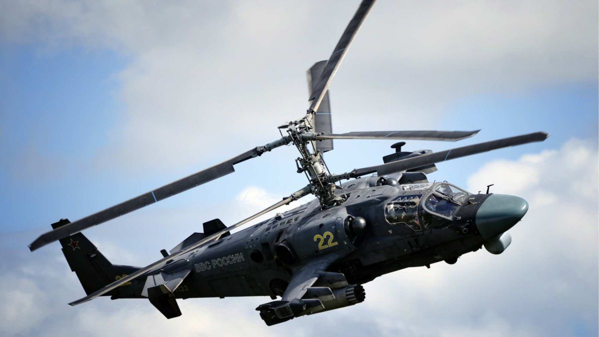 ВИДЕО от войната: Бойна мисия на "Алигаторите" Ка-52 