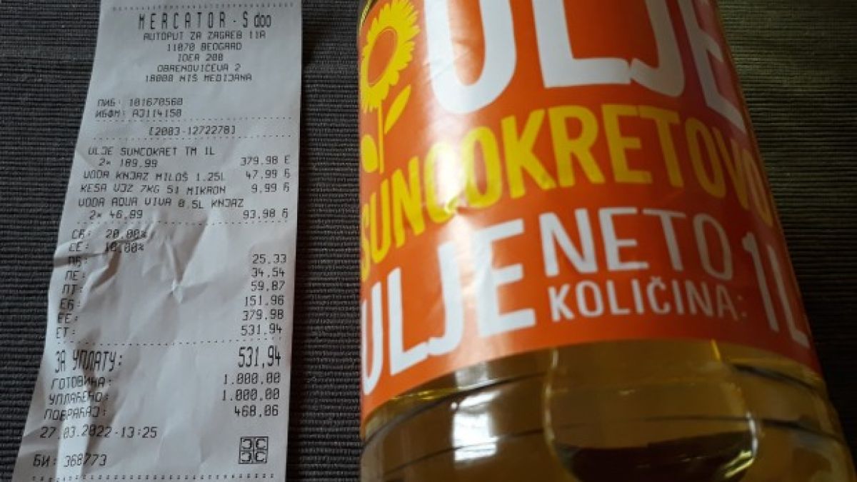 Ето къде се появи олио по 3.14 лв. без промоция СНИМКА