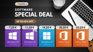 Специална оферта: Истински Windows 11 само за 14,25 €! По-горещ софтуер на Microsoft до 62% отстъпка!