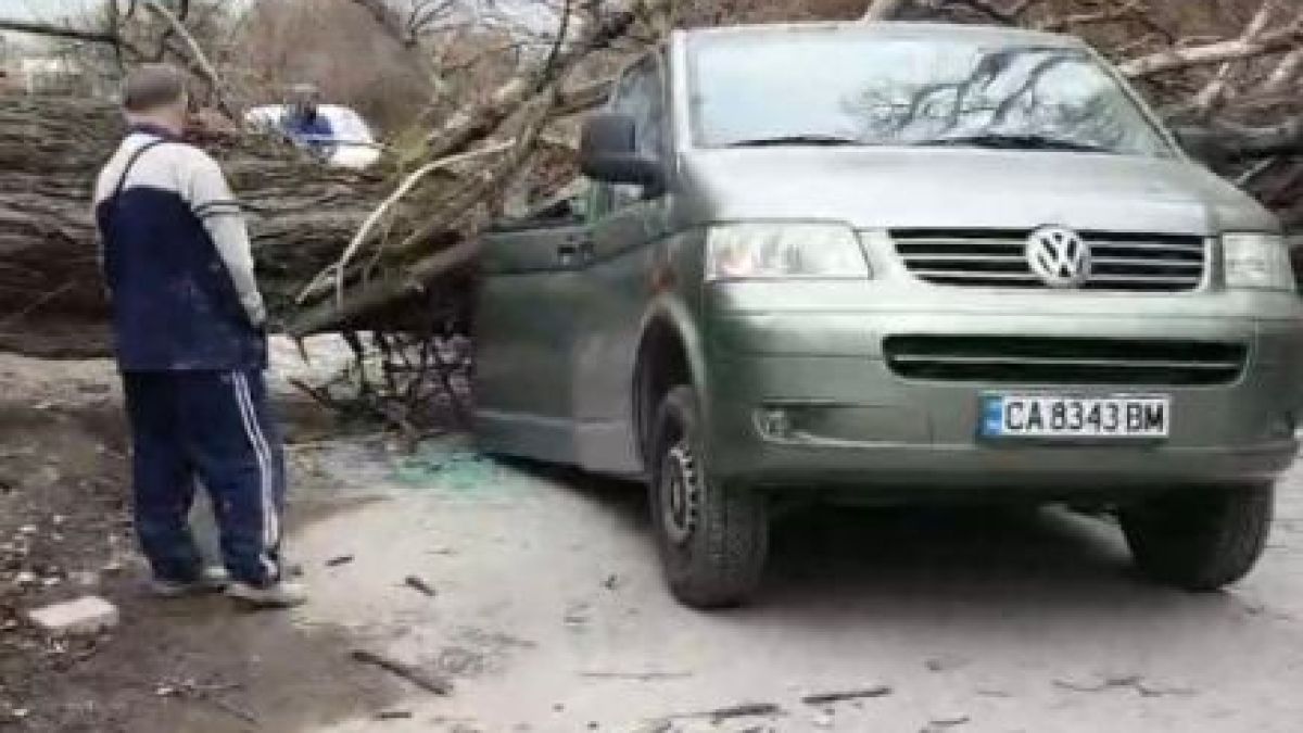 Извънредно в БЛИЦ! Апокалиптични сцени в София! Като след война е СНИМКИ