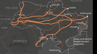 Ще страда ли Европа след тази притеснителна газова новина от Украйна КАРТА