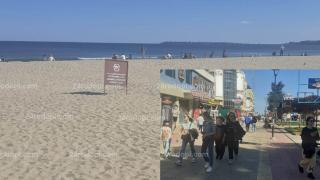 Нетърпеливи украинки откриха сезона в Слънчев бряг 