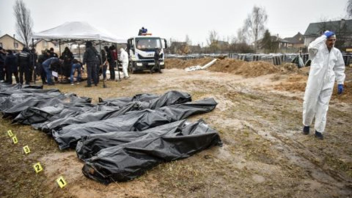 Украинският главен прокурор: Над 1200 тела са открити в Киевска област след изтеглянето на руските сили