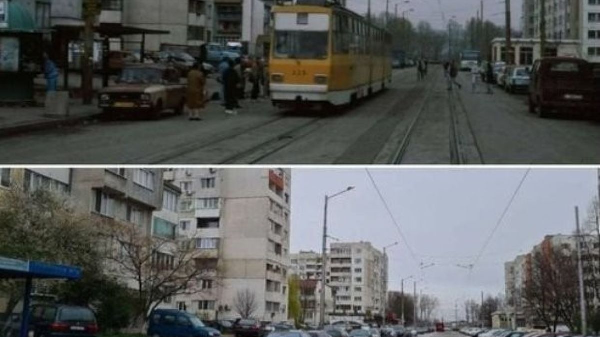 СНИМКИ от столичния кв. "Обеля" преди 23 години и сега взривиха нета
