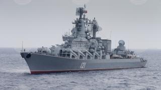 В Севастопол се състоя траурна церемония за прощаване с крайцера "Москва"