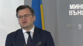 Външният министър на Украйна призна защо е дошъл в България ВИДЕО 