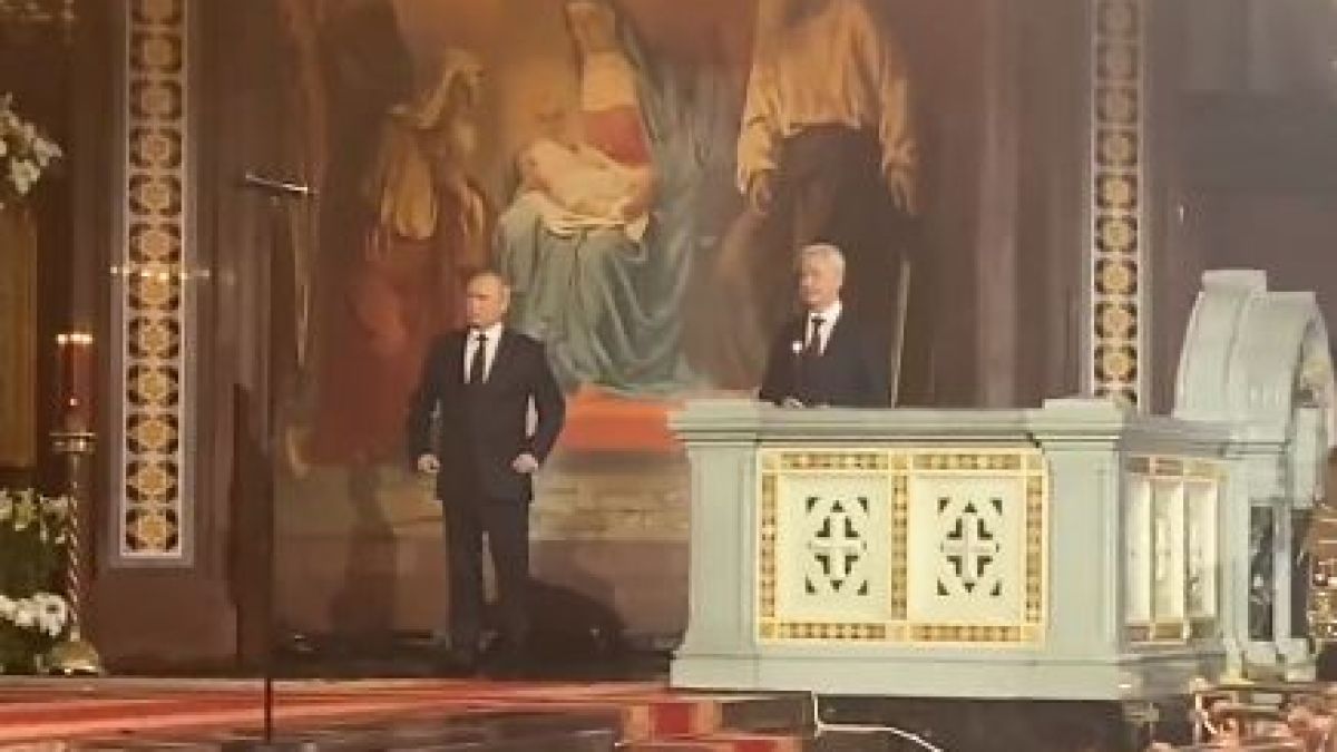 Ето къде се появи Путин минути преди Възкресение ВИДЕО 