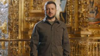 Зеленски на Възкресение: Злото няма да унищожи Украйна ВИДЕО