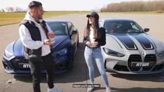 Вижте драг дуела между Audi RS 5 и BMW M4 Competition ВИДЕО