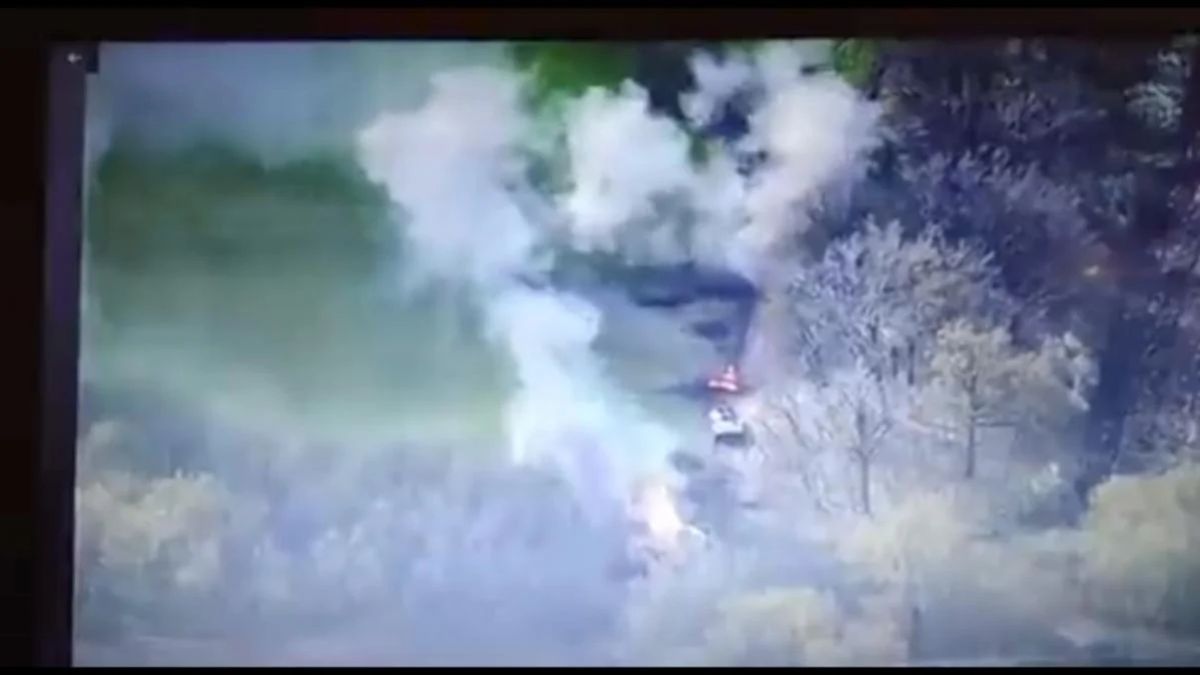 ВИДЕО от войната: Артилеристи от ВСУ удариха колона от руска техника 