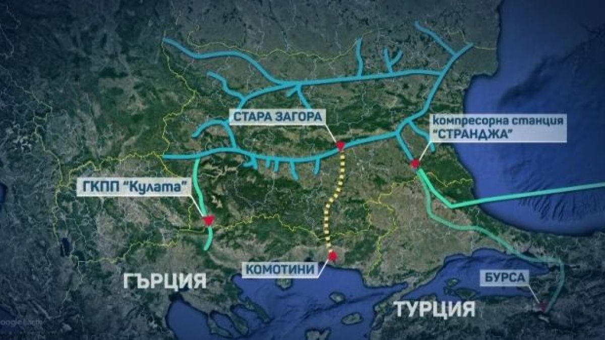 Колко газ получава България от Русия и по кои тръби