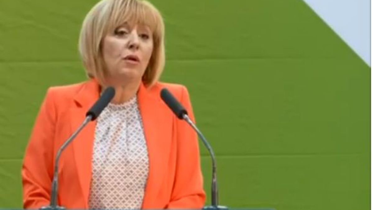 Мая Манолова с тежки обвинения към правителството