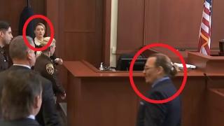 Инфарктно: Джони Деп и Амбър Хърд си налетяха в съда ВИДЕО