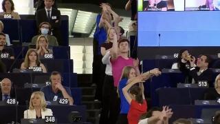 Дейли мейл: По-добре не гледайте това ВИДЕО от Европарламента - пълна лудница