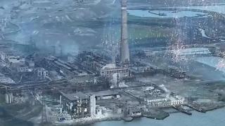 „Дейли Мейл” показа ВИДЕО от обстрел с фосфорни бомби над „Азовстал”