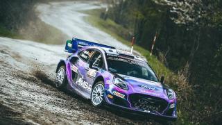 Вижте с очите на пилота рали състезание с WRC кола ВИДЕО