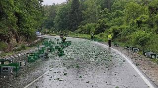 Невиждана катастрофа на отсечката на смъртта Русе-Бяла СНИМКИ