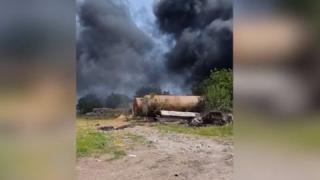 Николаев потъна в мрак посред бял ден! Небето не се вижда след... ВИДЕО