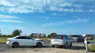 Украински бежанец със скъпарско Ауди направи голямо мазало в Равда ВИДЕО