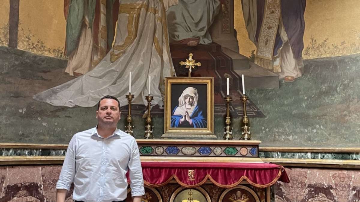 Иван Ченчев от БСП се поклони пред мощите на Константин-Кирил Философ в Рим
