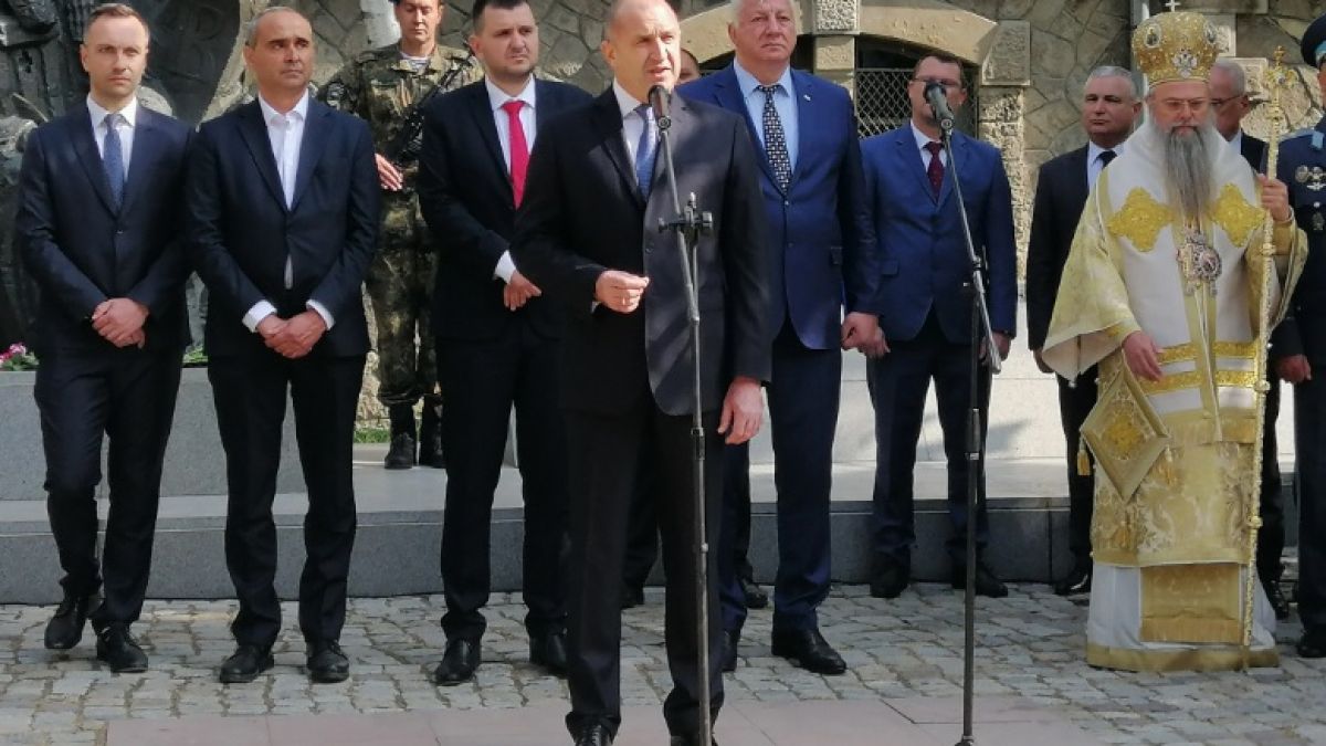 Румен Радев с прочувствени думи от Пловдив НА ЖИВО