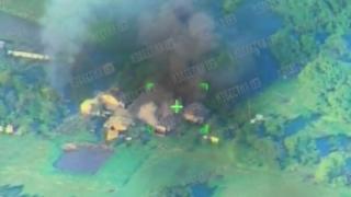 ВИДЕО от войната: Взривиха таен склад на ВСУ в ЛНР