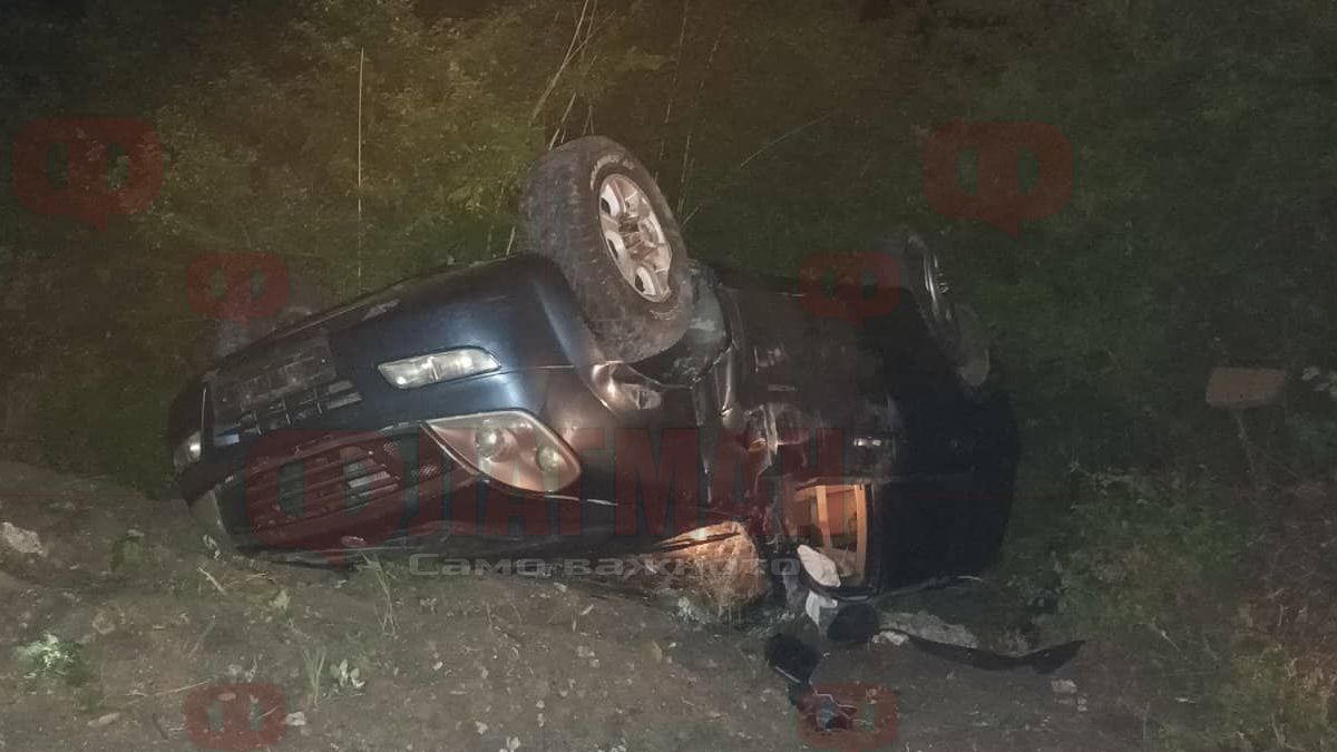 Бясна каскада с джип по късна доба в Бургас ВИДЕО