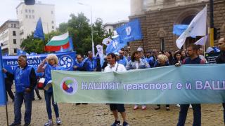 Превозвачите отново на протест