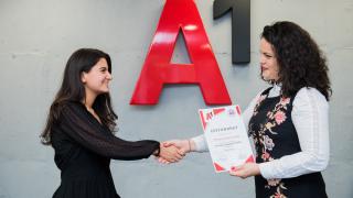 54 студенти от УНСС завършиха успешно А1 Бизнес академия 