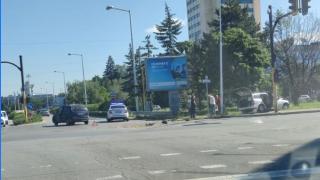 Първо в БЛИЦ! Адско меле до Терминал 1 на летище София СНИМКИ