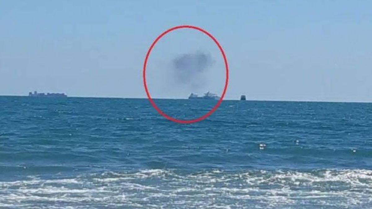 Страшна гледка в морето до Бургас! 
