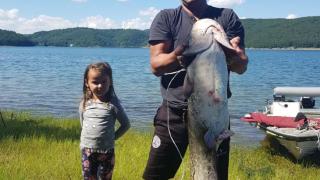 Истински звяр извадиха от язовир "Искър" СНИМКИ