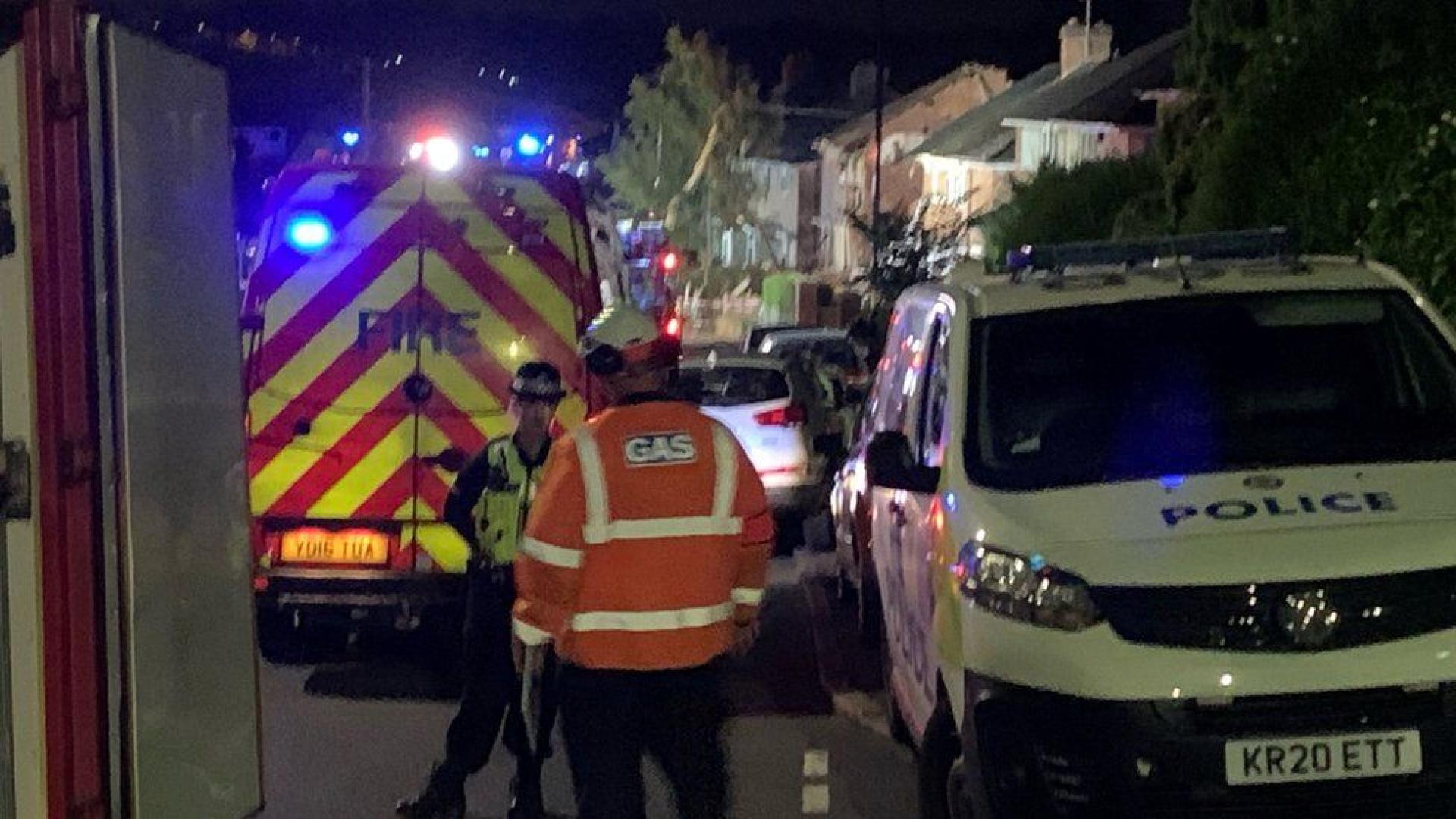 Инцидент: Eксплозия разруши къща в Бирмингам ВИДЕО