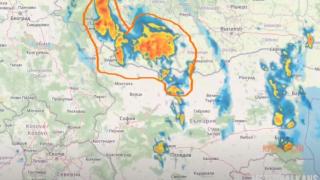 Извънредно: Опасно време нахлува в момента в България, ето къде ще удари ВИДЕО