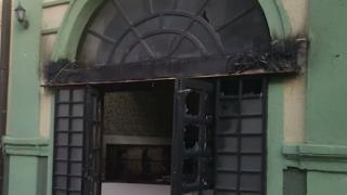 Близо 2 месеца по-късно, ето какво става с подпаления български клуб в Битоля ВИДЕО