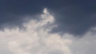 Небето над София се разтвори и стана страшно ВИДЕО