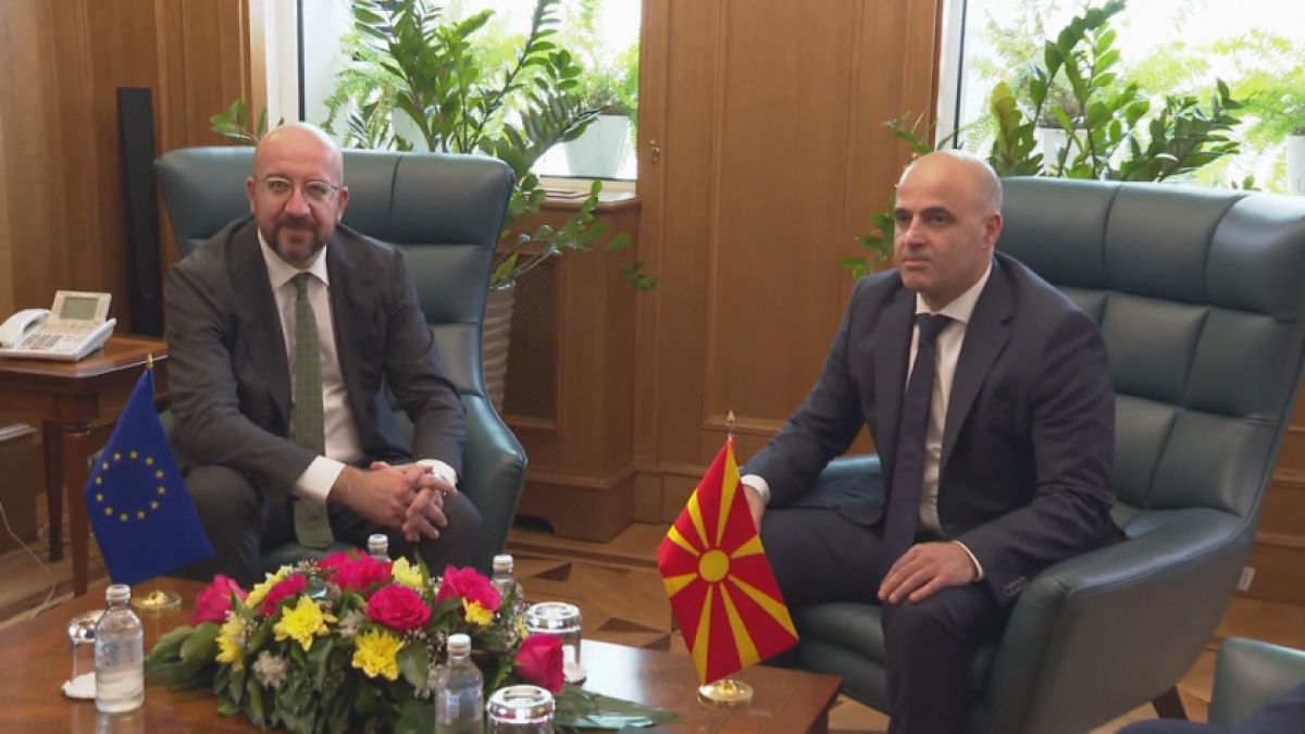 Шарл Мишел: РСМ може да започне преговори с ЕС, случи ли се това