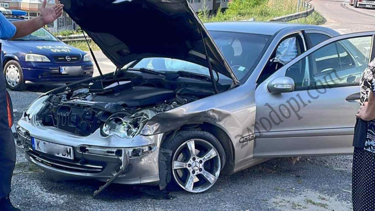 Шофьор направи голямо мазало на разклона за Черноочене СНИМКИ 