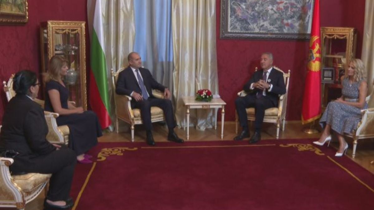 Радев с важно обещание пред президента на Черна гора 