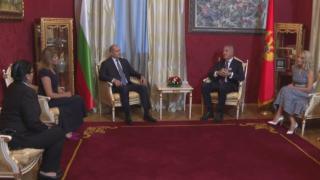 Радев с важно обещание пред президента на Черна гора 