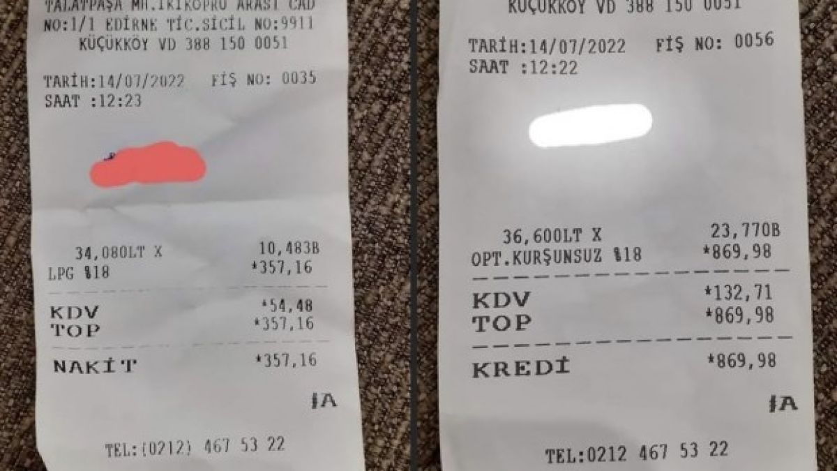 Касова бележка от Одрин с цената на горивата взриви мрежата