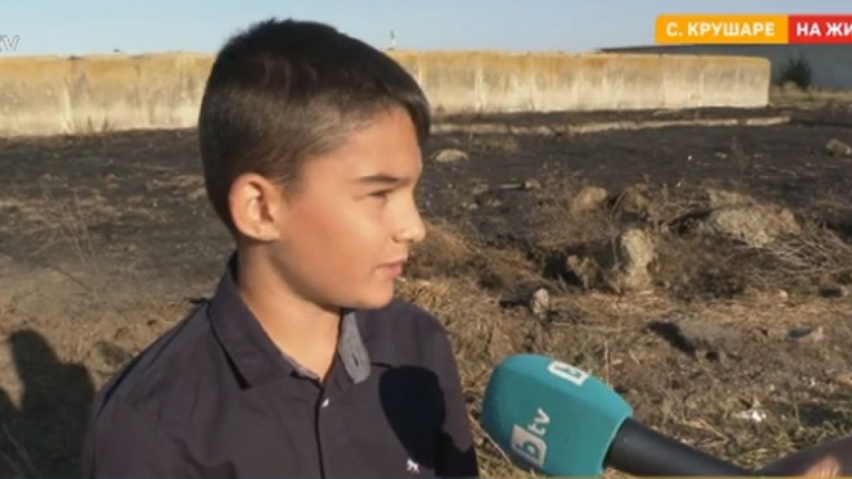 Цяла България говори за това 8-г. момче от село Крушаре ВИДЕО