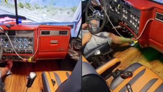 Геймър направи нещо немислимо в симулациите за камиони ВИДЕО