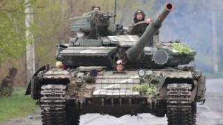 Руски танк уби група чуждестранни наемници край Северск