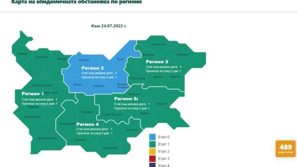 COVID картата у нас придобива плашещи размери