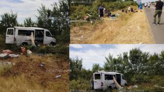 Тежка катастрофа с наши гурбетчии в Унгария, летят хеликоптери 