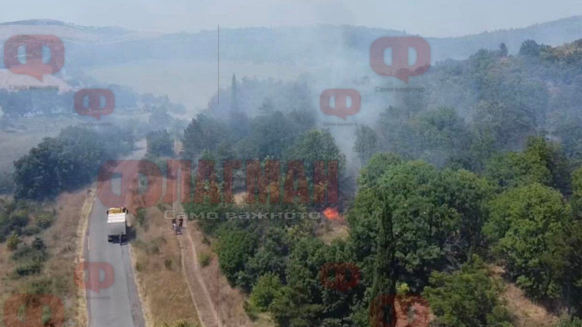Кошмарът се повтаря: Пак голям пожар в Бургаско, горят къщи 